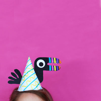 Happy Birthday Dr. Seuss! DIY Yoobi Birthday Hats