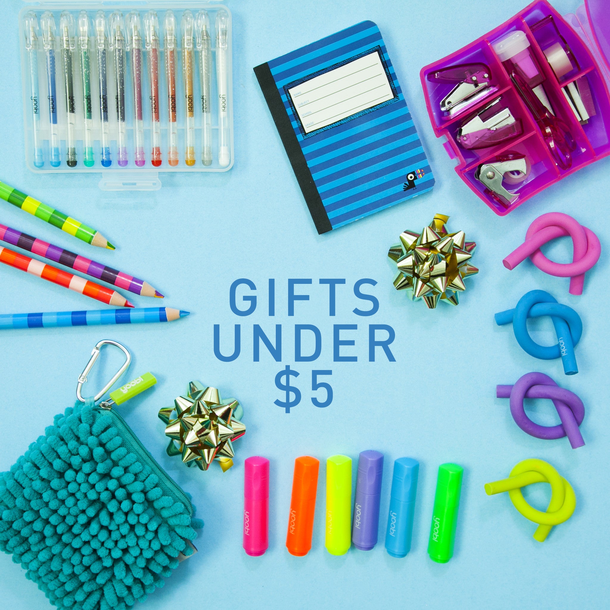 Top 5 Holiday Gifts Under $5 with Yoobi