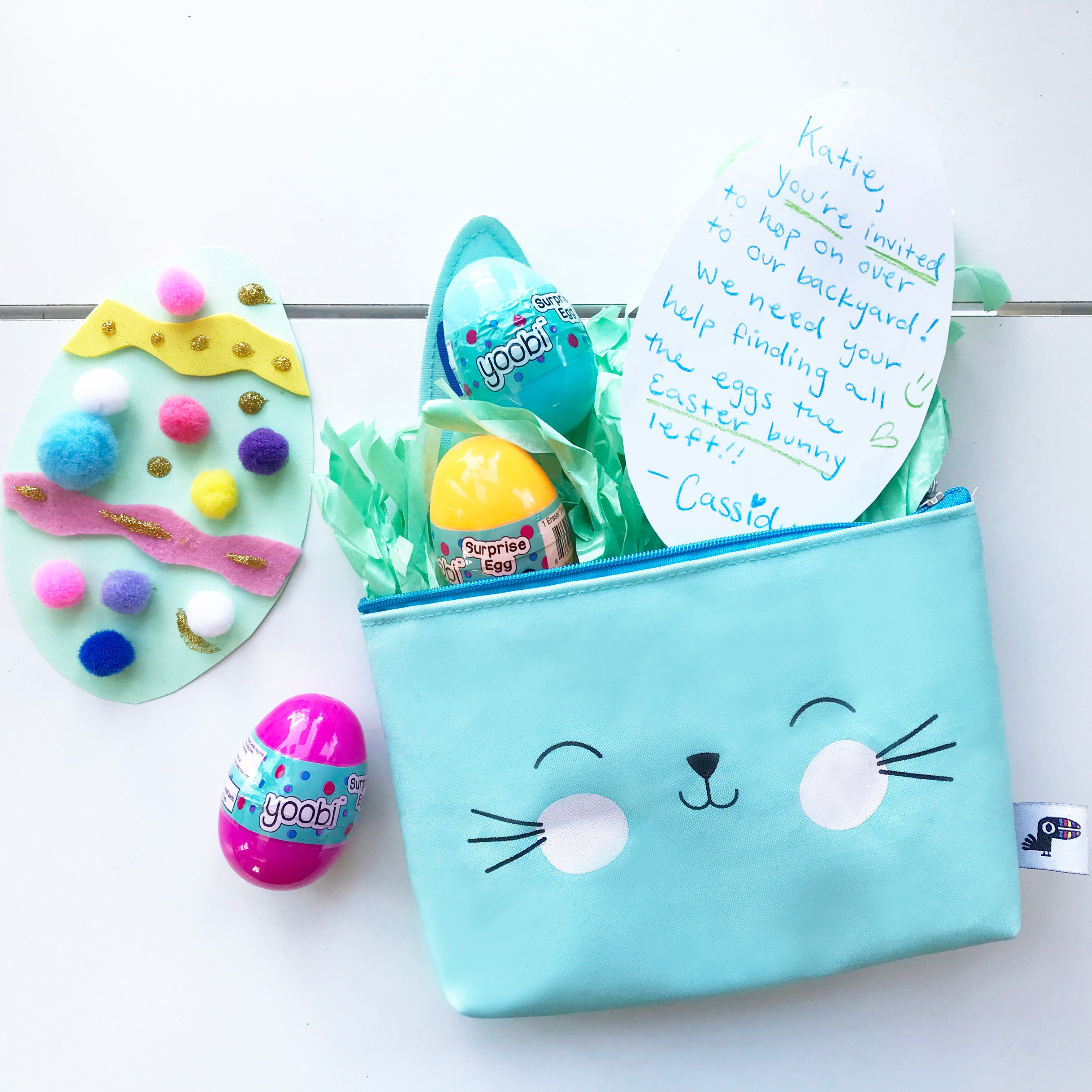 Blue Easter Egg Bag (1 Piece(s))