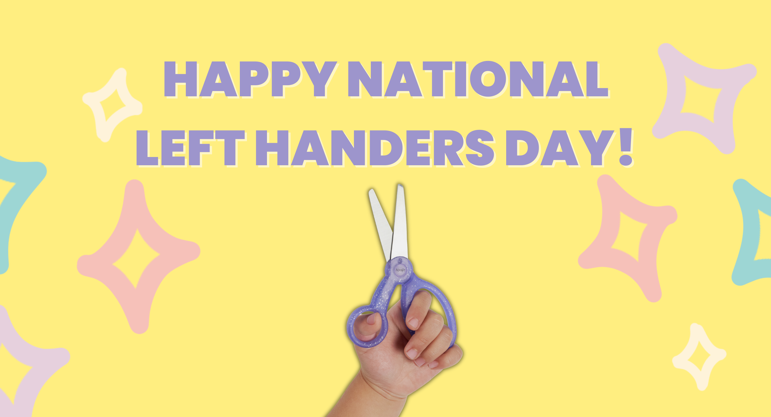 HAPPY NATIONAL LEFT HANDERS DAY! Yoobi