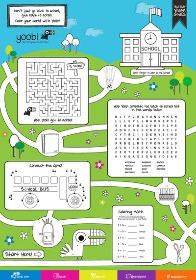 Downloadable Activity Poster