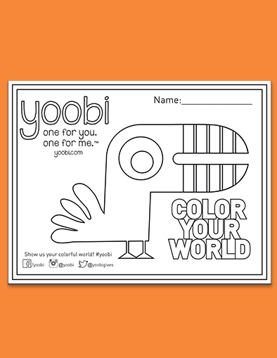 Color Your World: Toucan Coloring Sheet