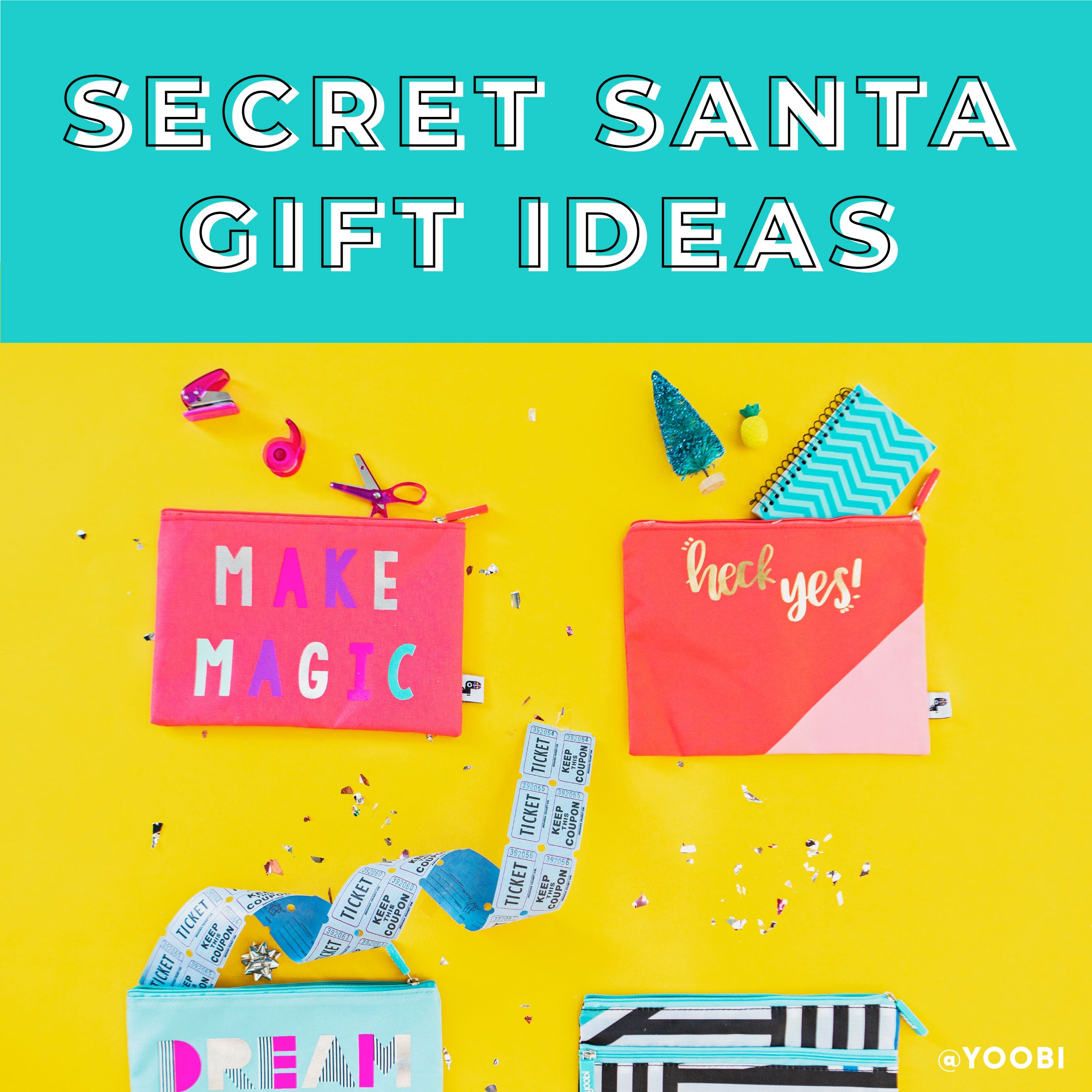 Yoobi Holiday Gift Guide - Gifts Under $5