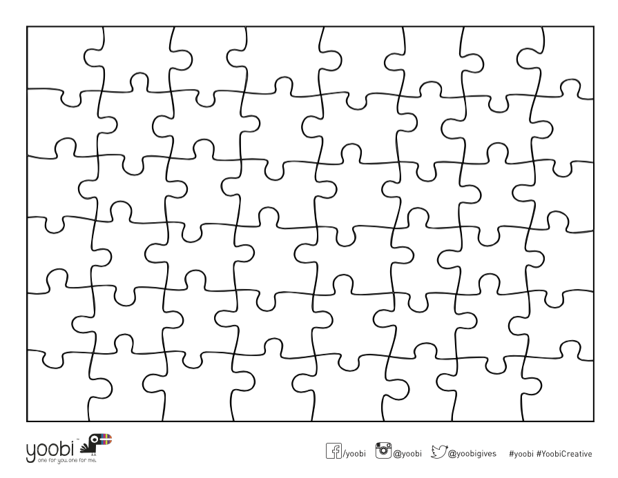 Yoobi Activities Make Your Own Puzzle