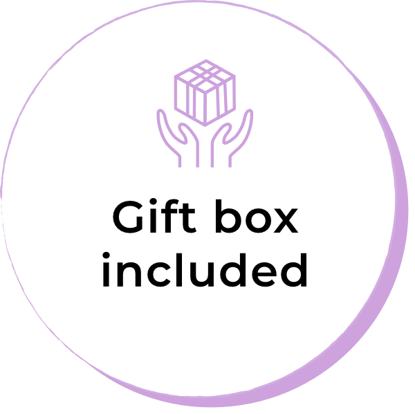 Gift box included