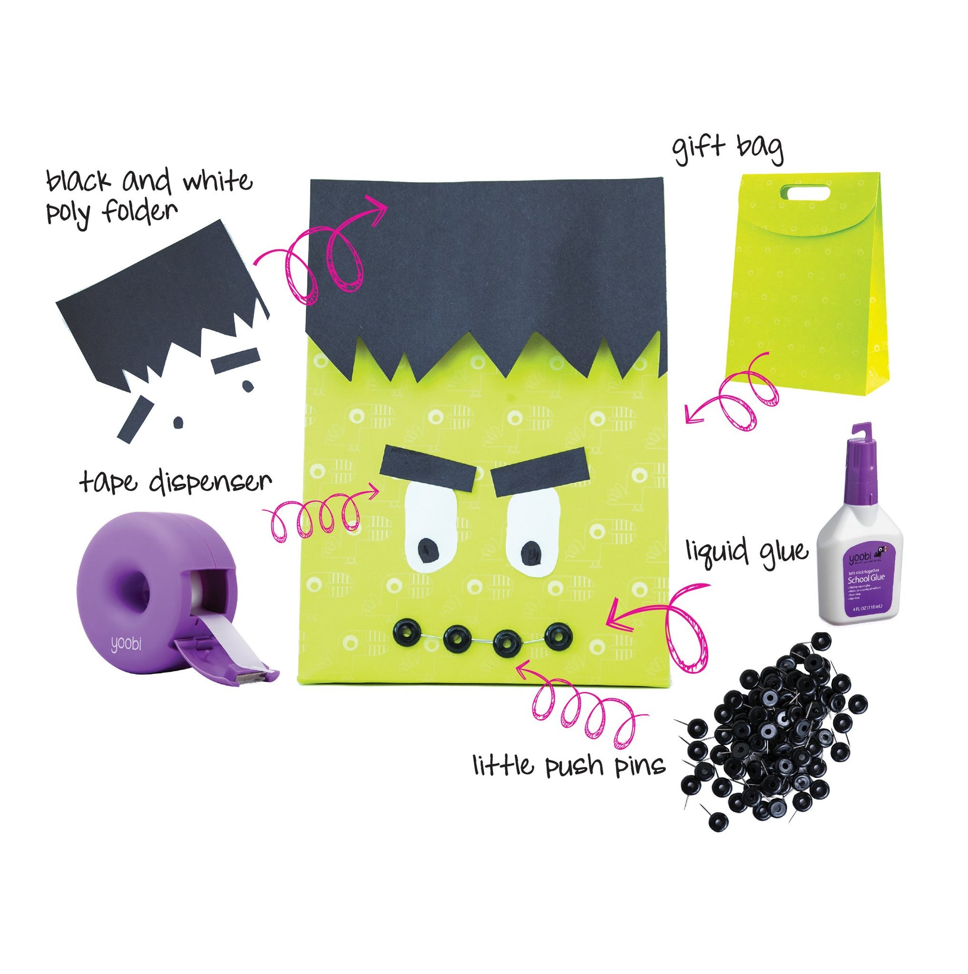 Frankenstein Bag DIY  Yoobi