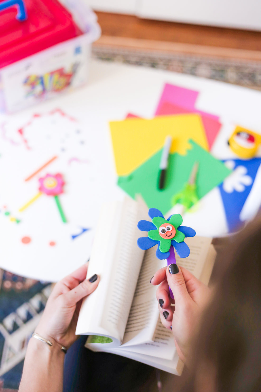 DIY: Popsicle Stick Bookmarks