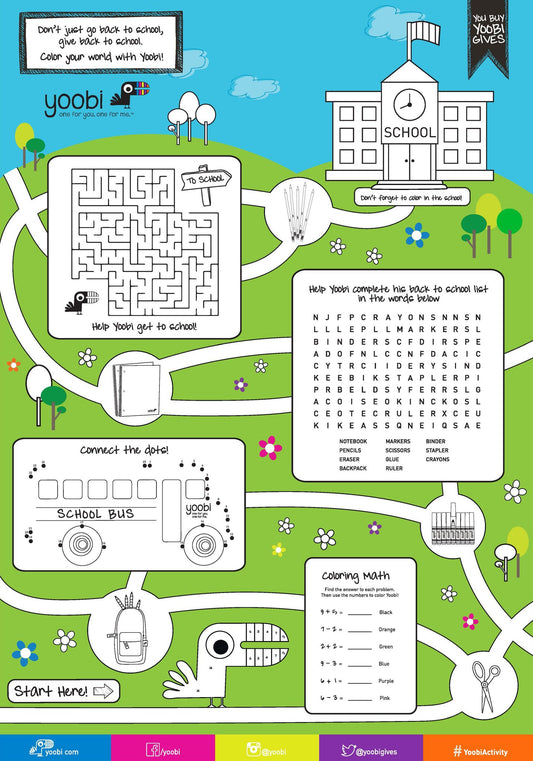 Downloadable Activity Poster