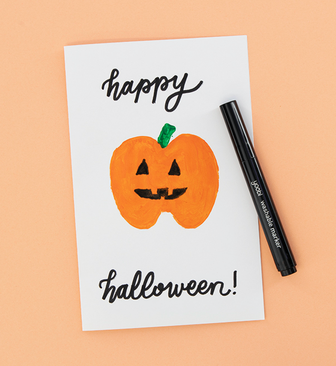 DIY Pumpkin Apple Stamps