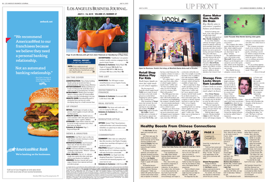 LA Business Journal, July 2015