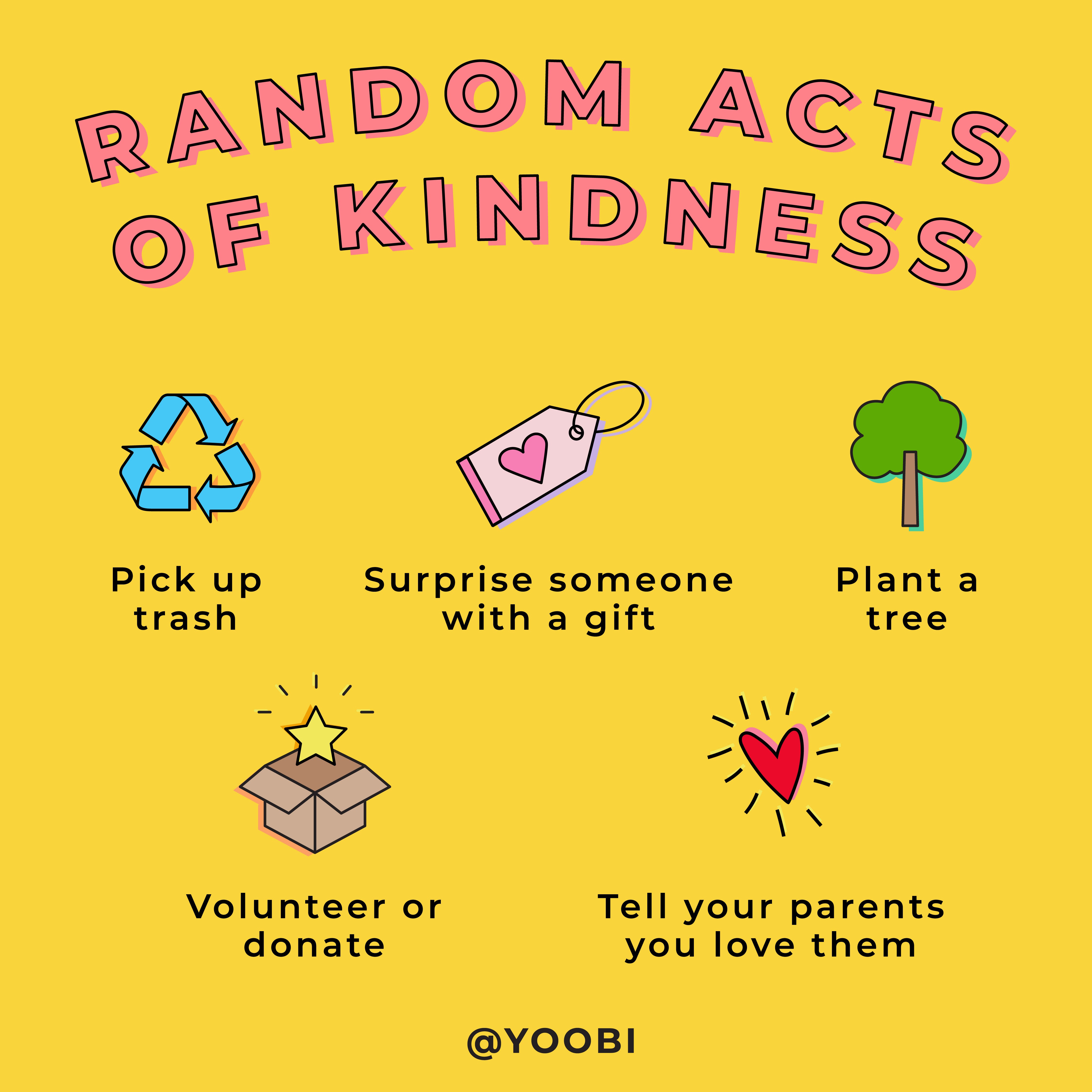 Celebrate Random Acts of Kindness Day in Your Classrooms Yoobi Random Acts Of Kindness Day 2025 Canada