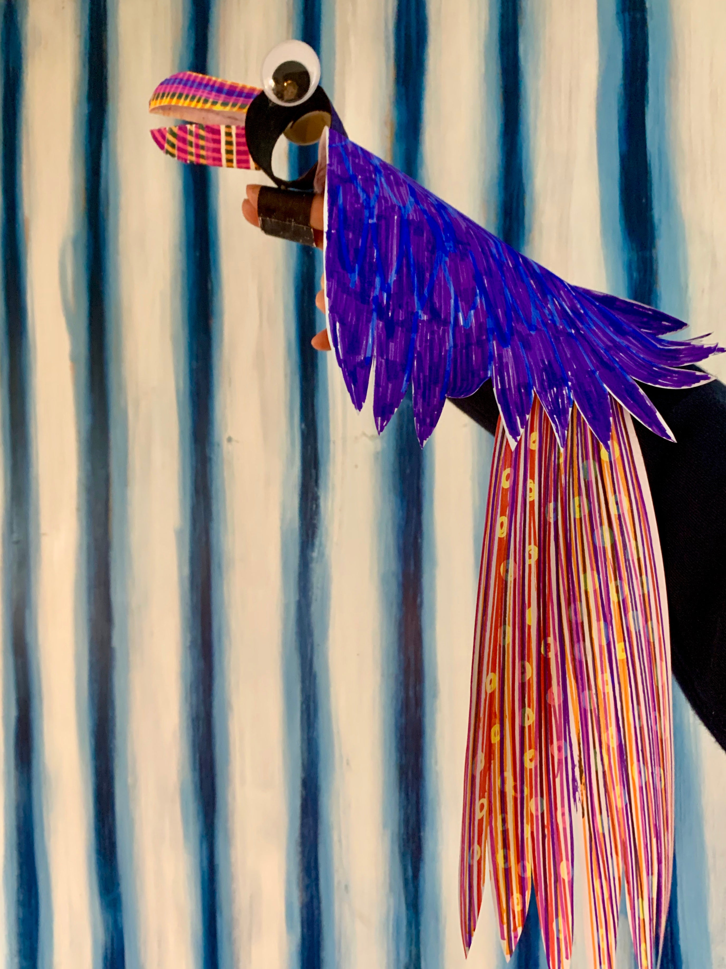 Yoobi Puppet DIY: Yoobi Toucan Puppet