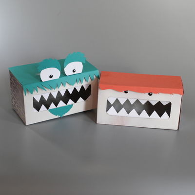 DIY: Tissue Box Monsters