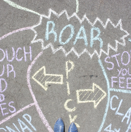 hopscotch chalk