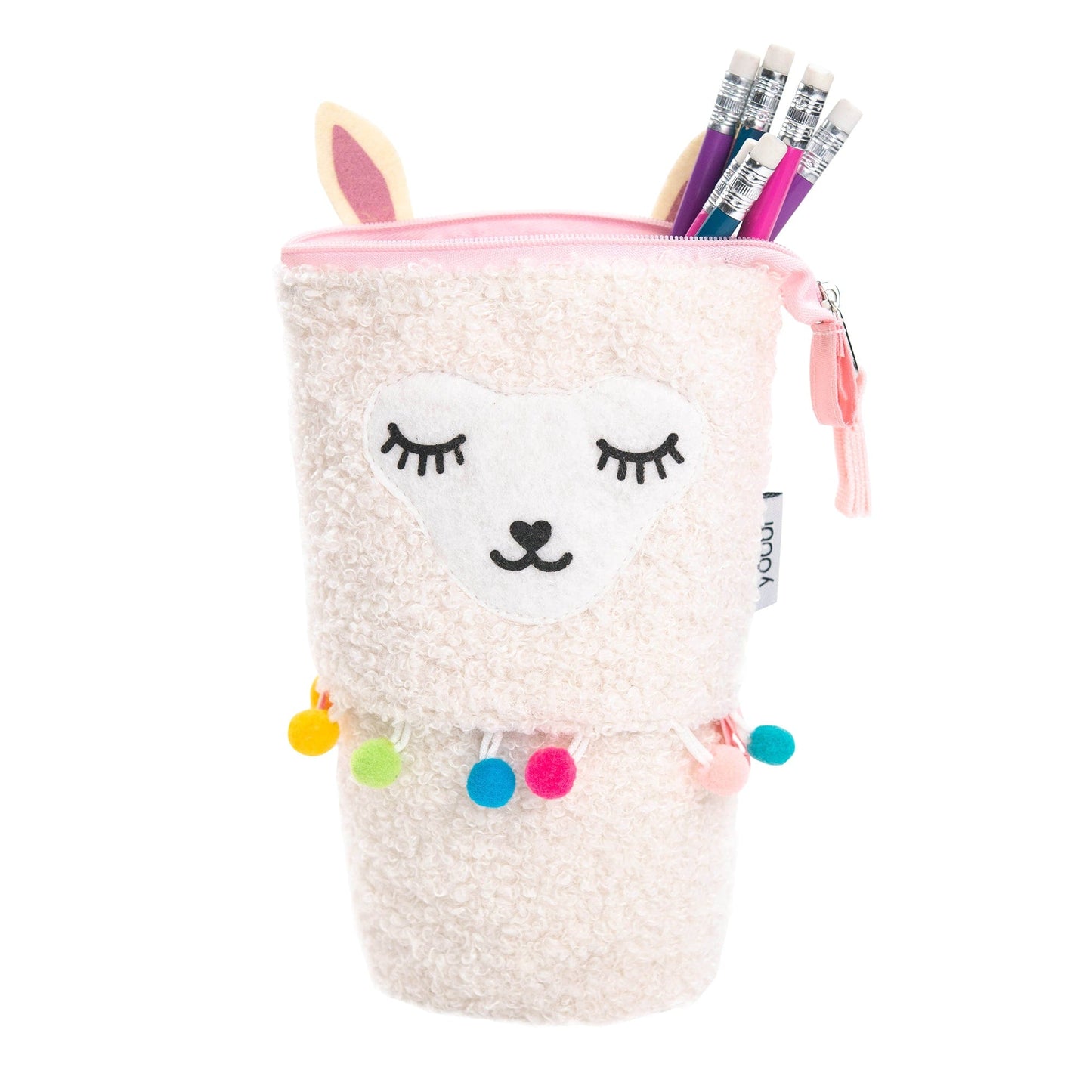 Stand Up Llama Pencil Case