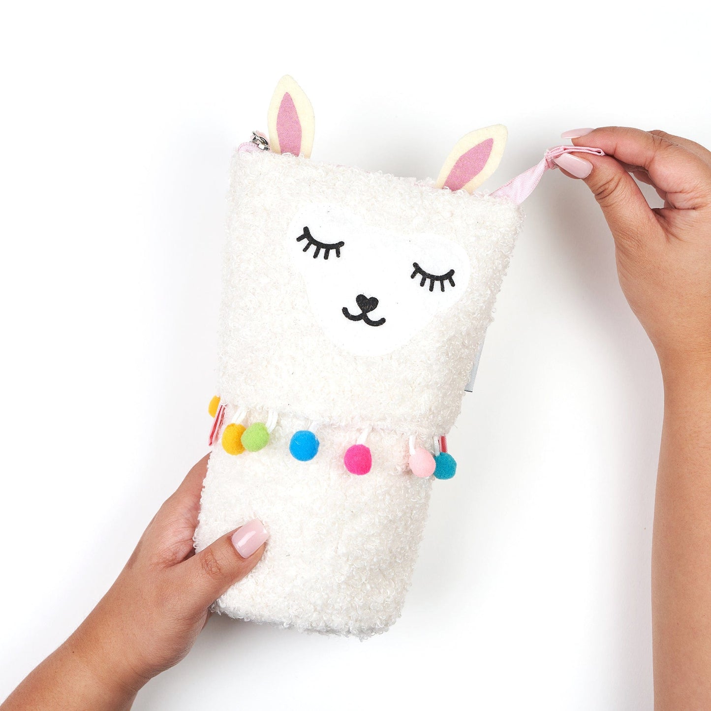 Stand Up Llama Pencil Case