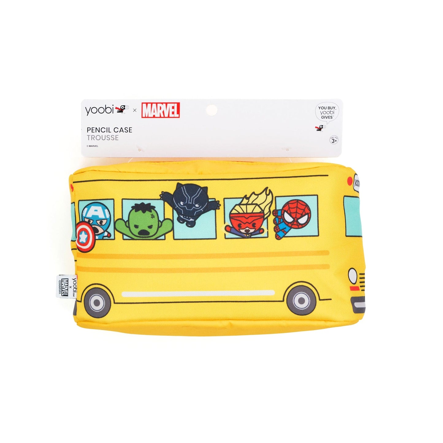 Yoobi x Marvel Avengers School Bus Pencil Case