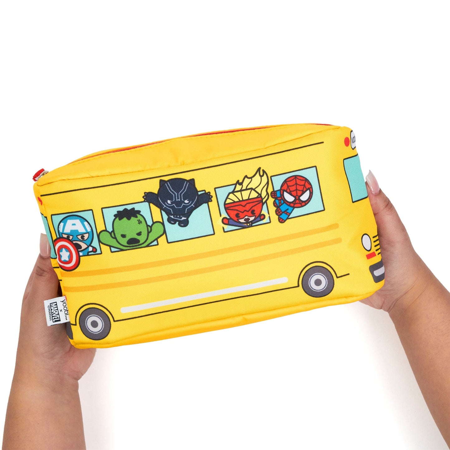 Yoobi x Marvel Avengers School Bus Pencil Case