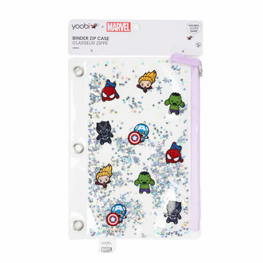 Yoobi x Marvel Avengers Kawaii Binder Pencil Case