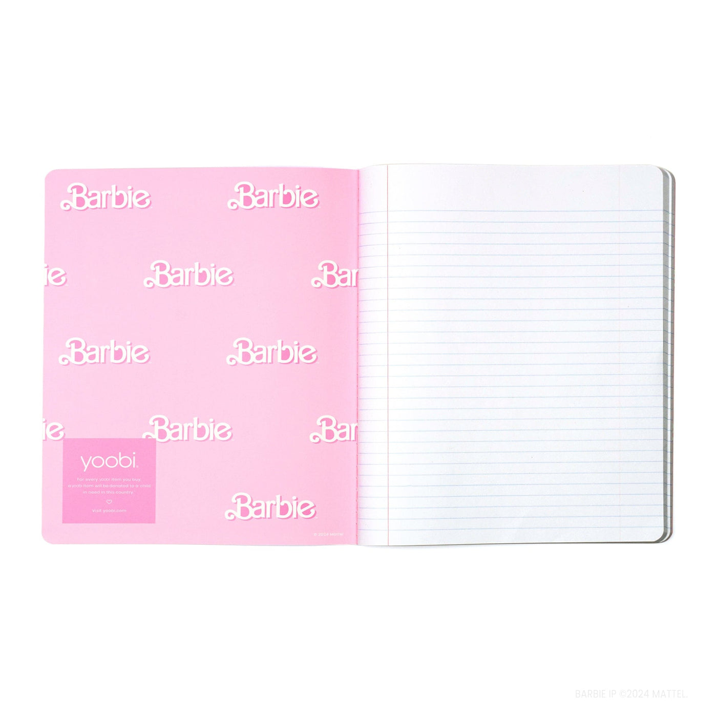 Yoobi - Barbie 3pk Composition Notebooks