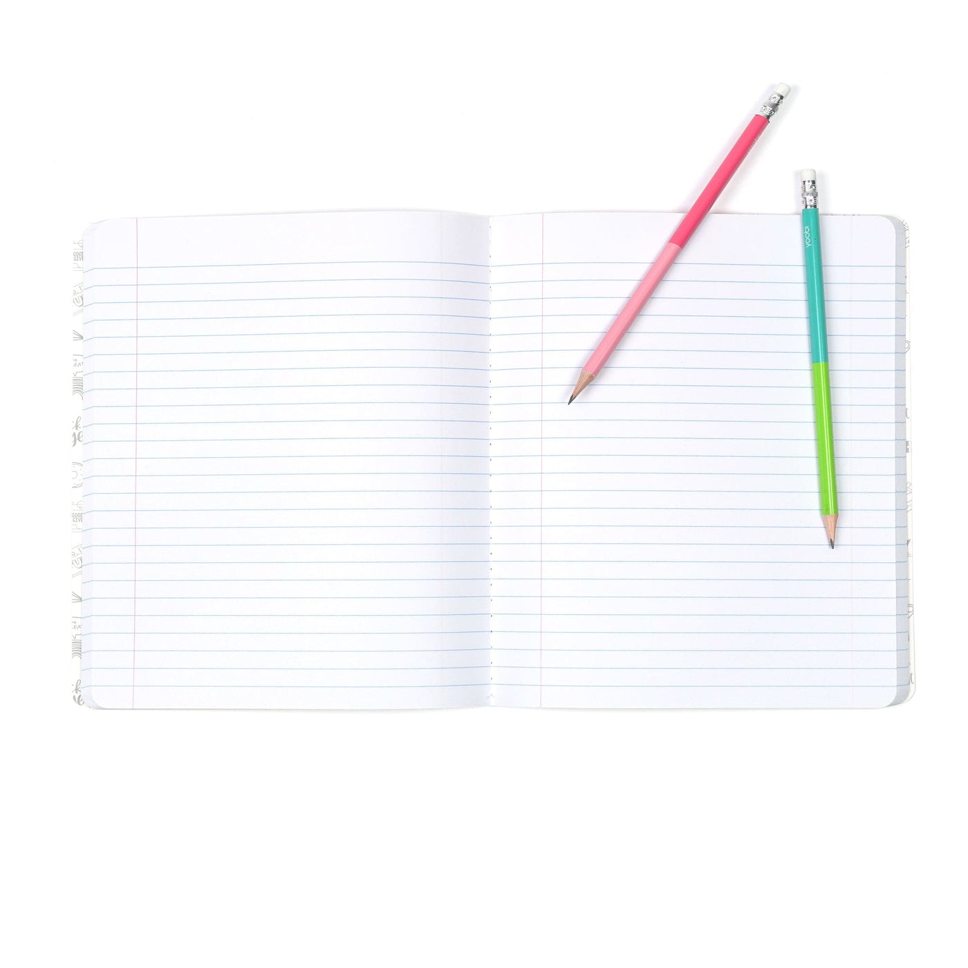 Yoobi Bright Multicolor 3pk Composition Notebooks