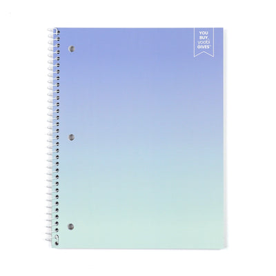 Yoobi Bright Multicolor 3pk Notebooks