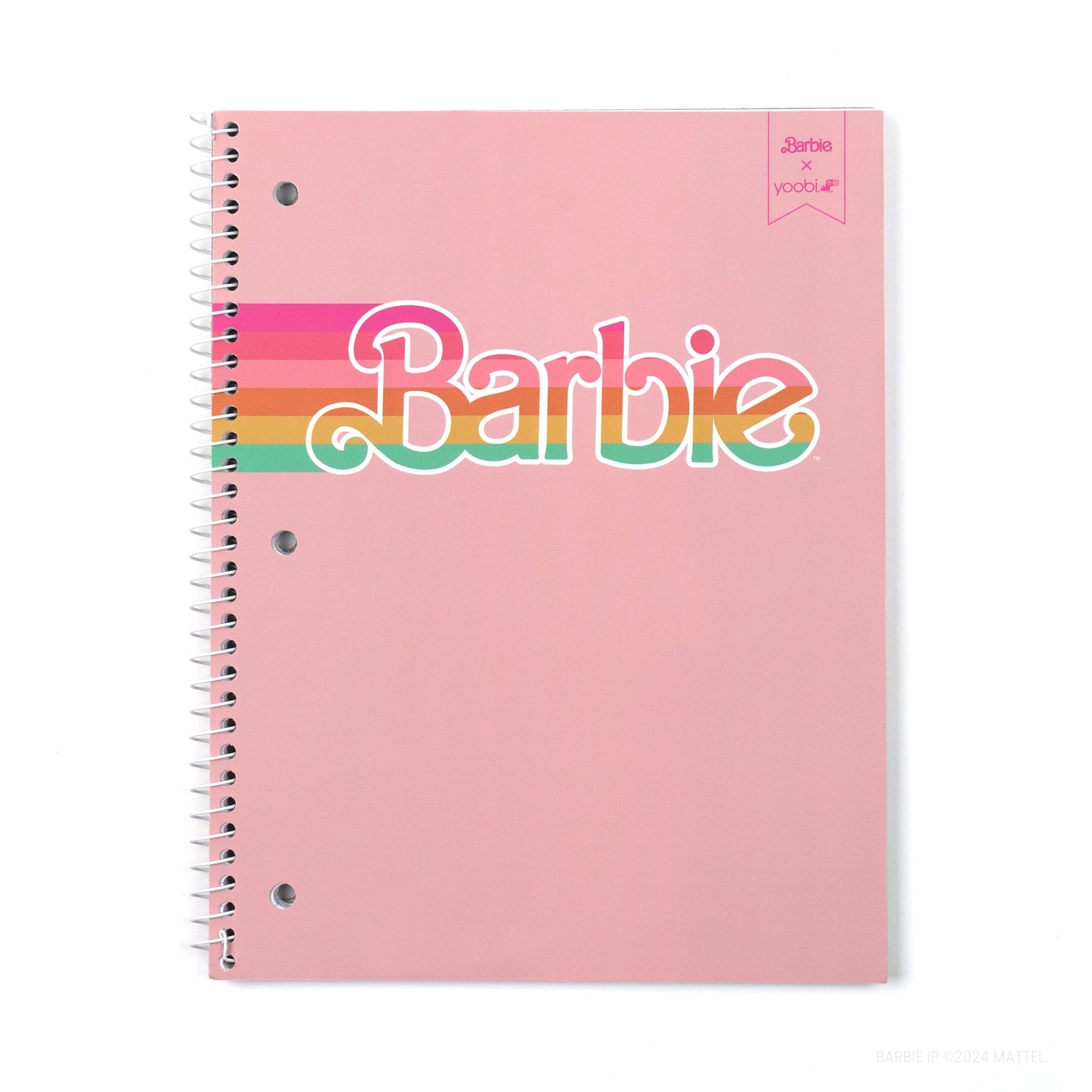 Notebook Numbers Barbie Yoobi - Barbie 3pk Notebooks