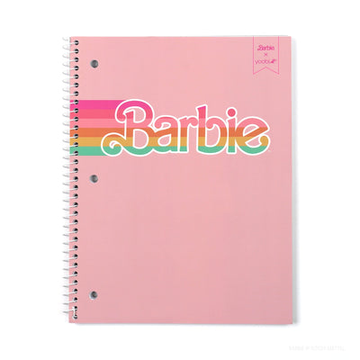 Yoobi - Barbie 3pk Notebooks