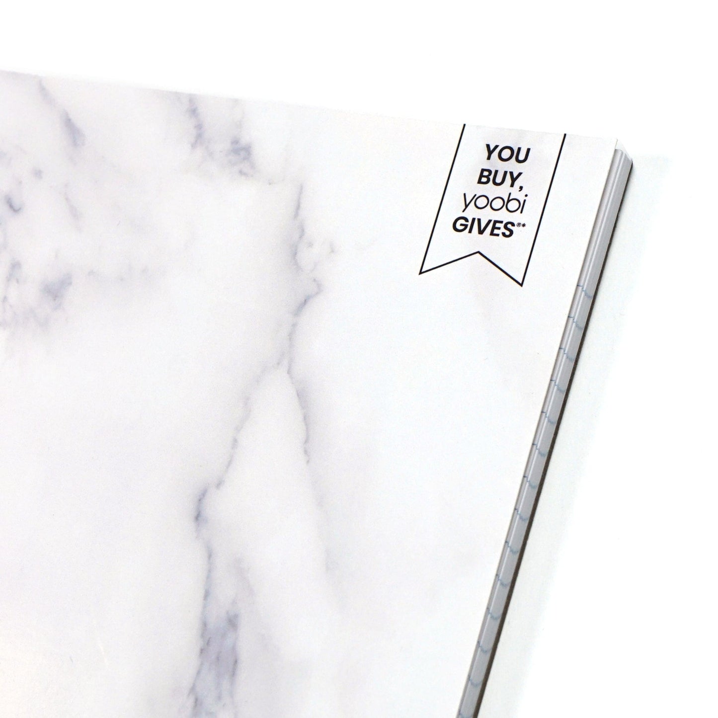 Yoobi Blush Marble Multi 6pk Notebooks