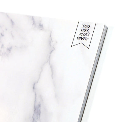 Yoobi Blush Marble Multi 6pk Notebooks