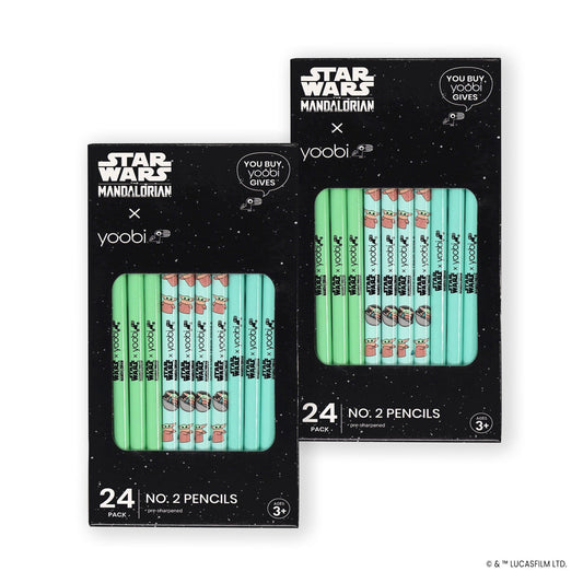 Yoobi - Star Wars Grogu No.2 Pencils 48pk