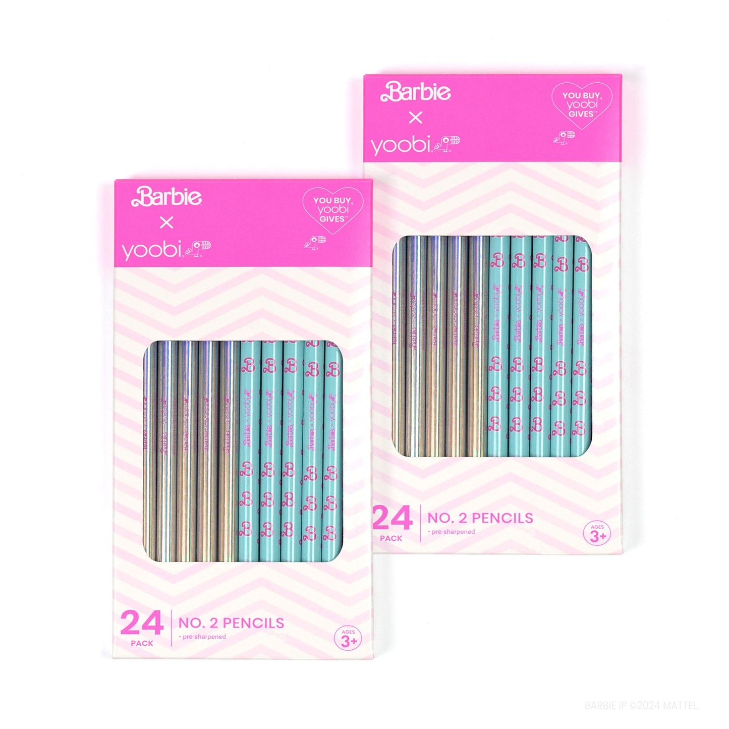 Yoobi - Barbie No.2 Pencils 48pk