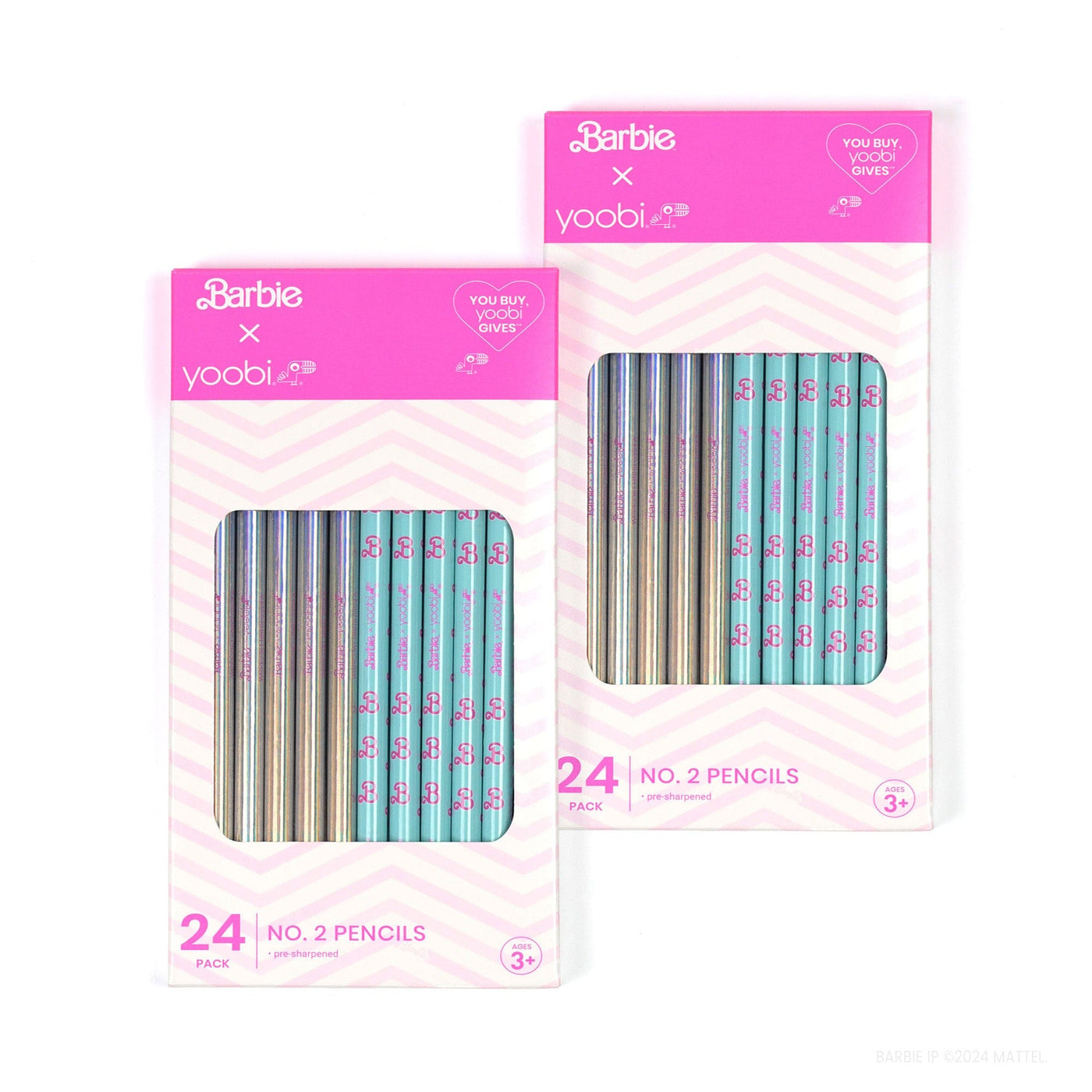 Yoobi - Barbie No.2 Pencils 48pk