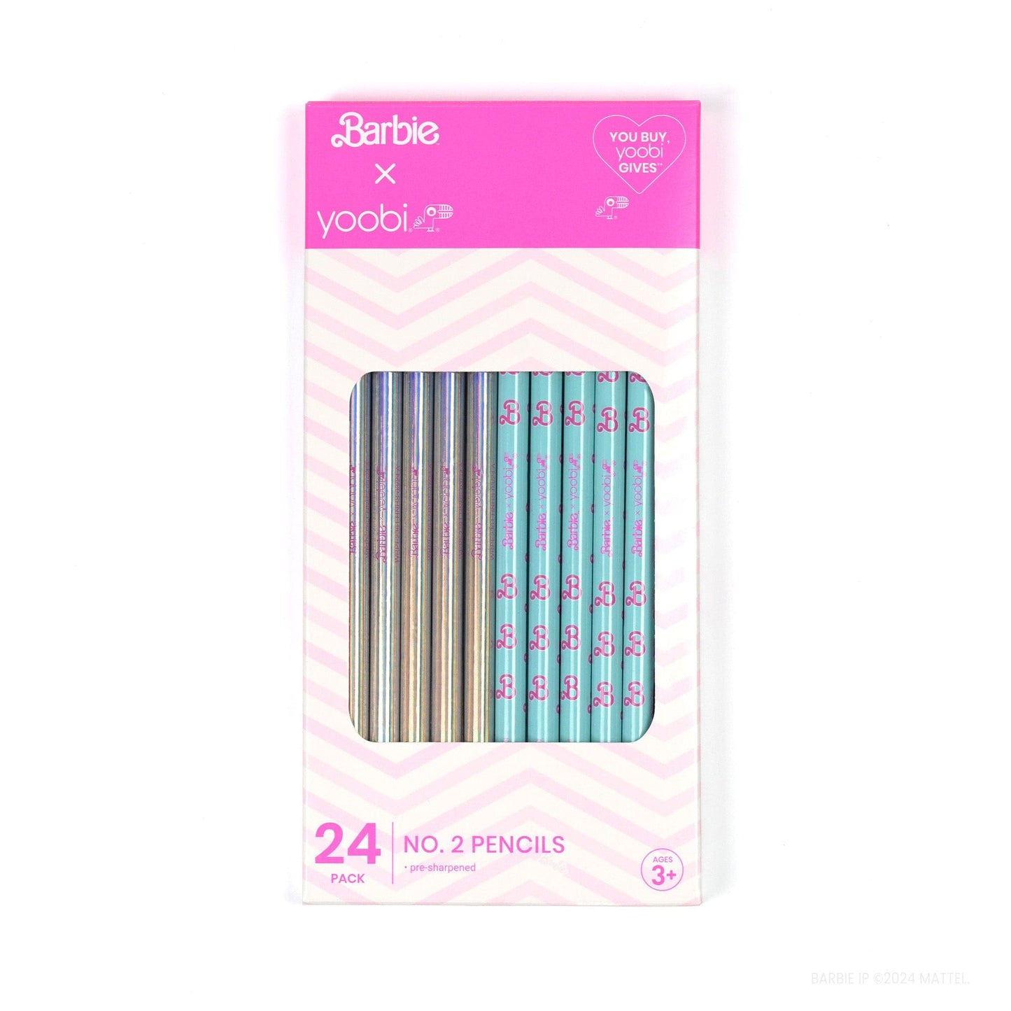 Yoobi - Barbie No.2 Pencils 48pk