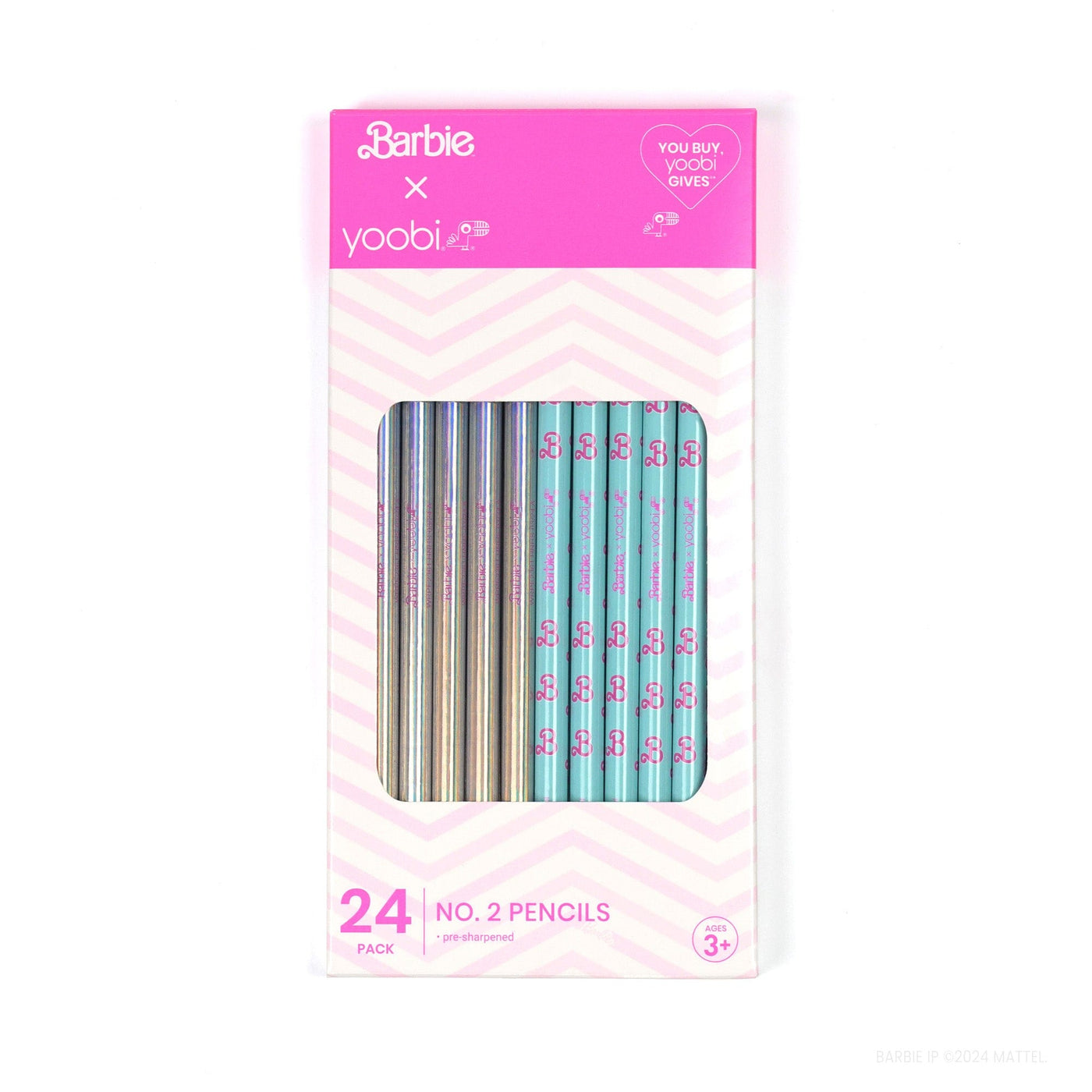 Yoobi - Barbie No.2 Pencils 48pk