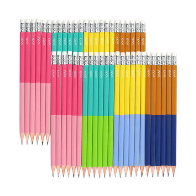 Yoobi Color Block No.2 Pencils 48pk