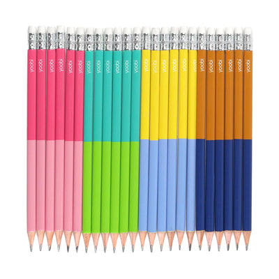 Yoobi Color Block No.2 Pencils 48pk