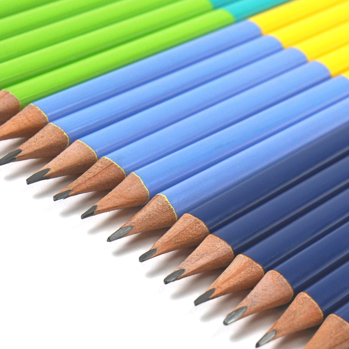 Yoobi Color Block No.2 Pencils 48pk