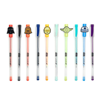 11ACKRADABCA Yoobi Gel Pens 24-Pack, Pastel, Metallic, Neon, and Glitter  Shades, Fun Styles with Carrying Case