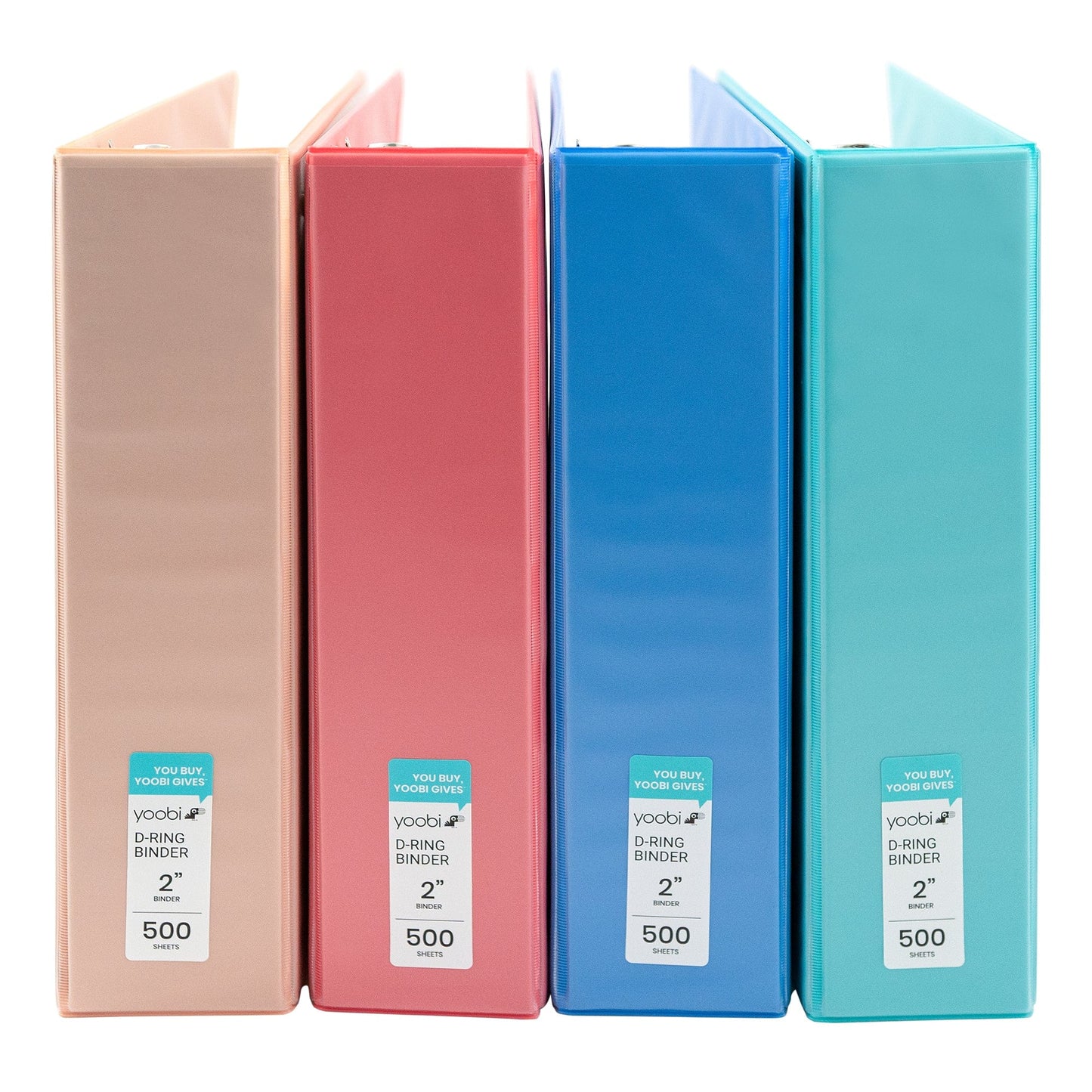 Yoobi 2 Inch Binder & 8-Tab Divider Set