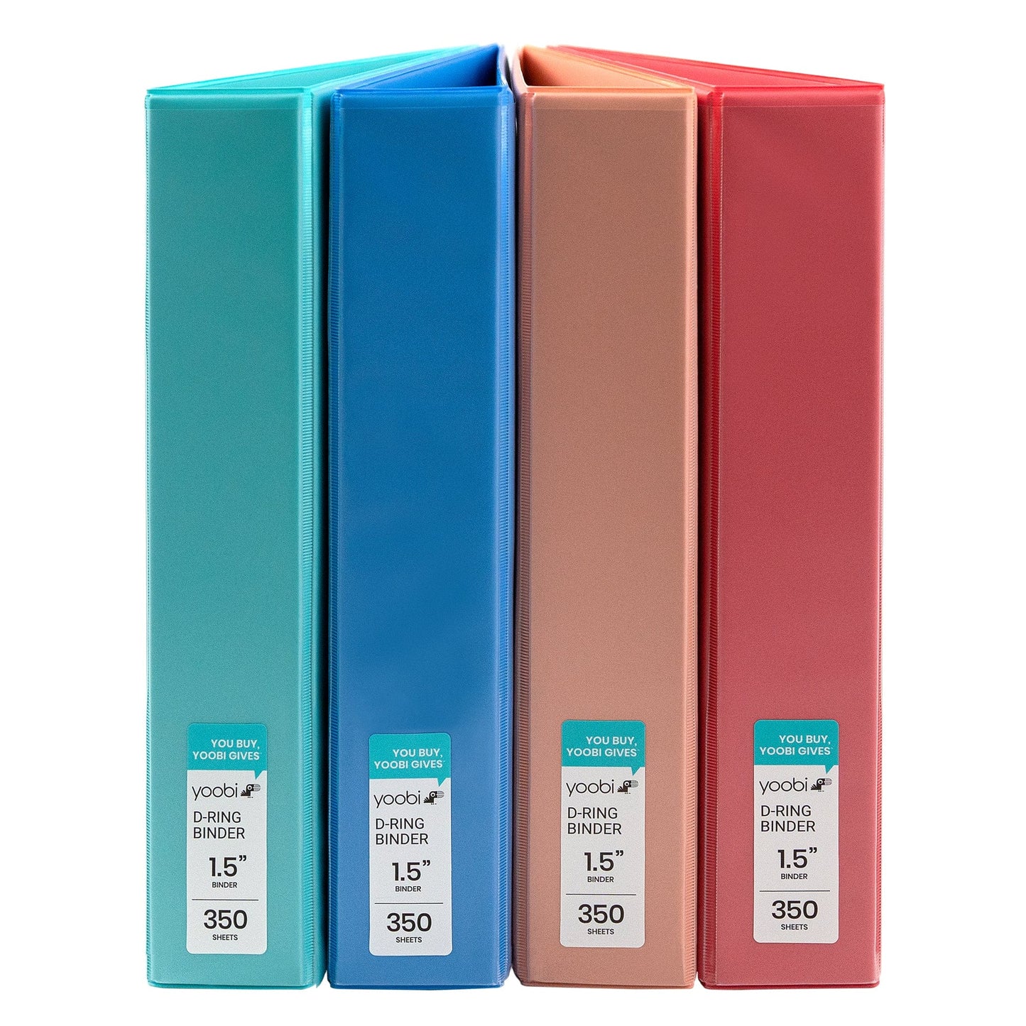 Yoobi 1.5 Inch Binder & 8-Tab Divider Set