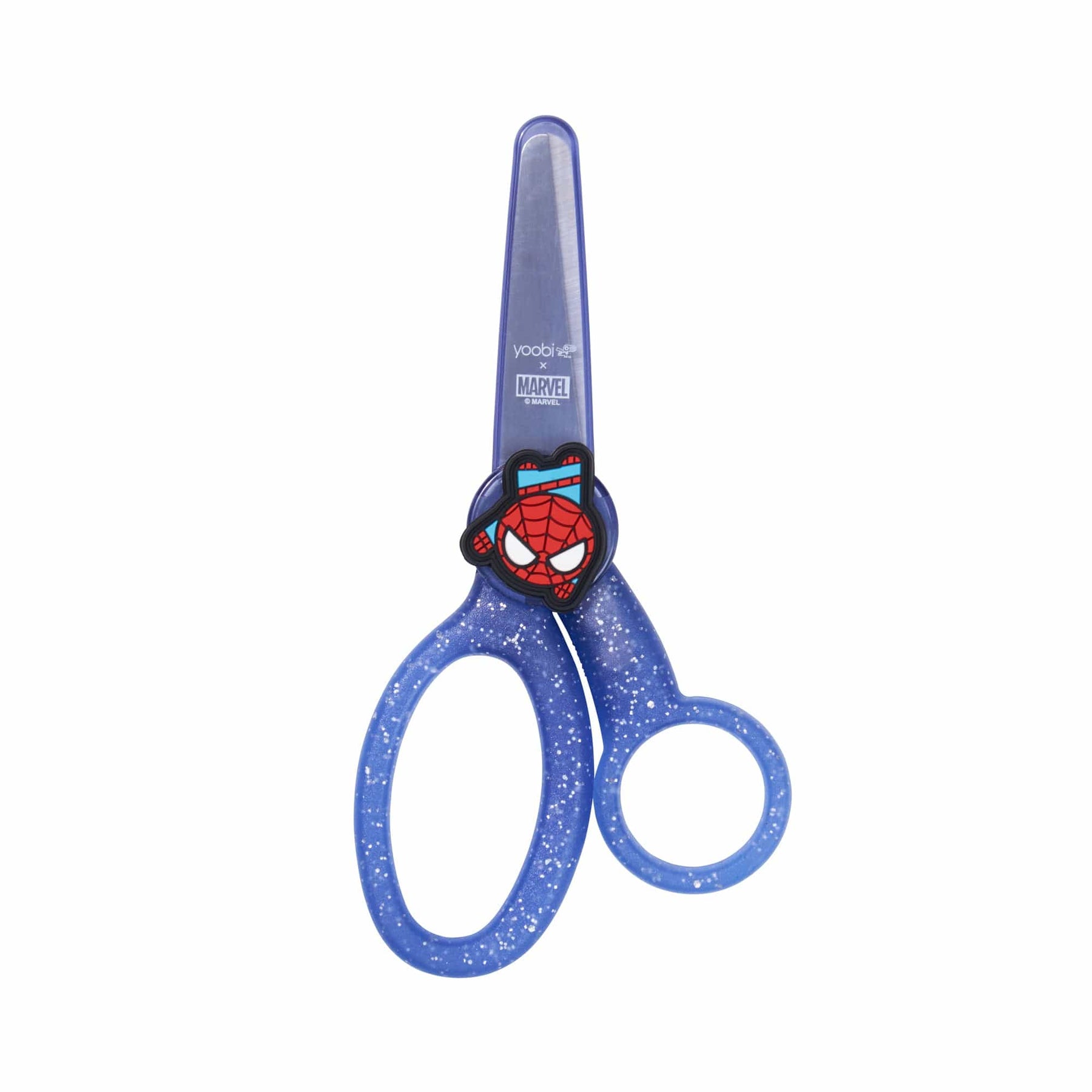 Captain Marvel Yoobi Kids School Scissors with Cover, New – The
