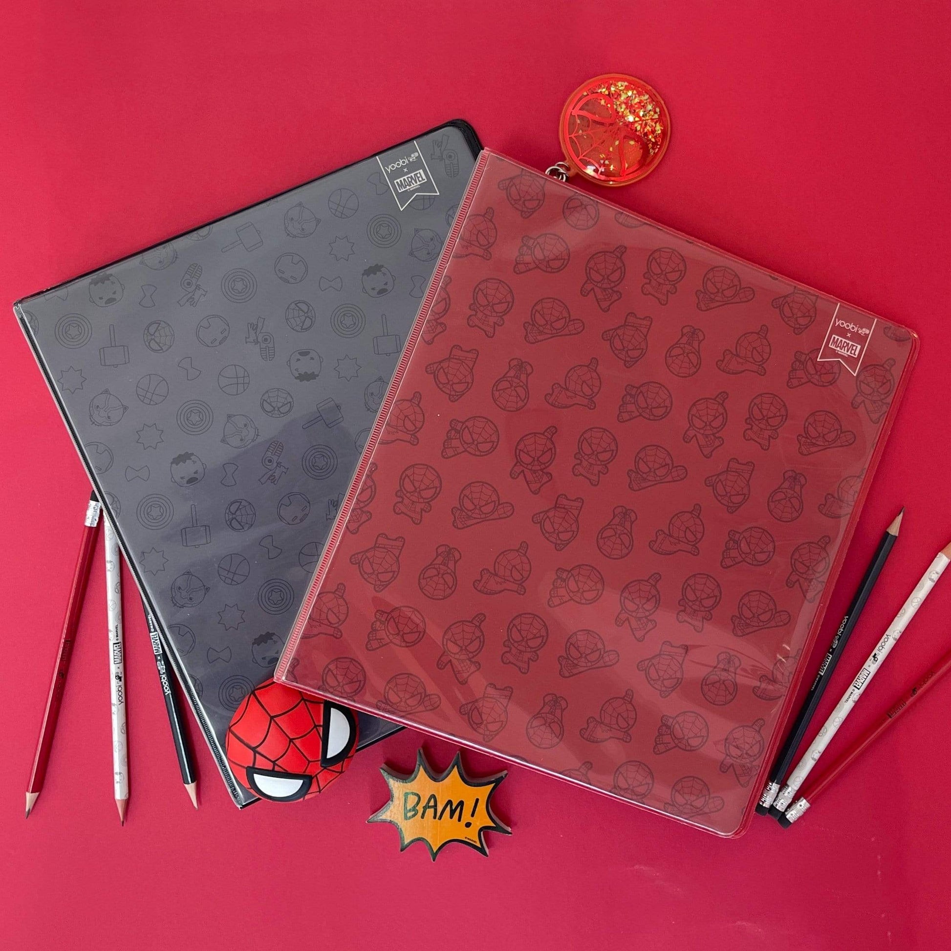 Yoobi x Marvel Avengers Icons 1" Binder Set, 4 Pack Yoobi x Marvel Avengers Icons 1" Binder Set, 4 Pack