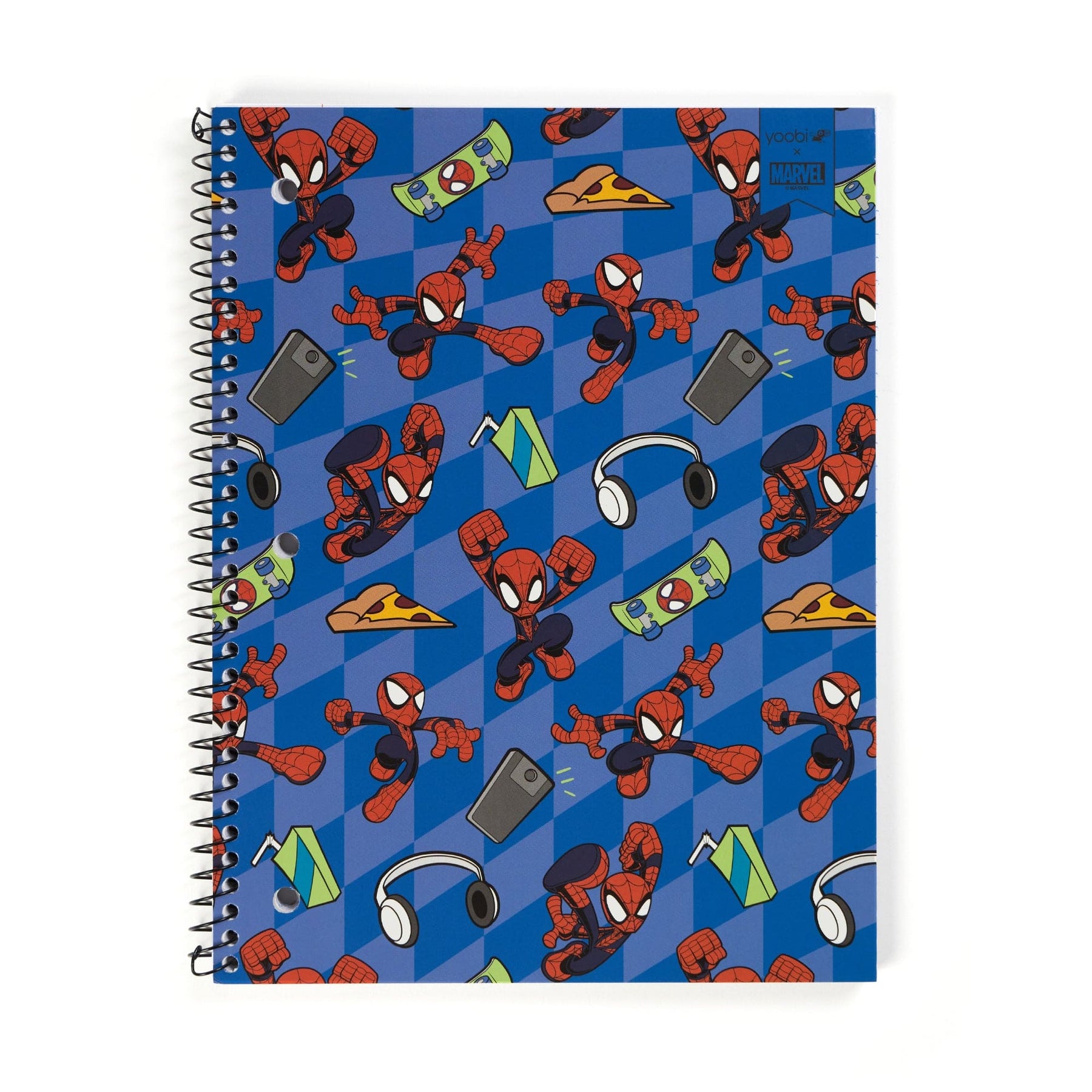 Yoobi x Marvel Spider-Man Skate Spiral Notebook