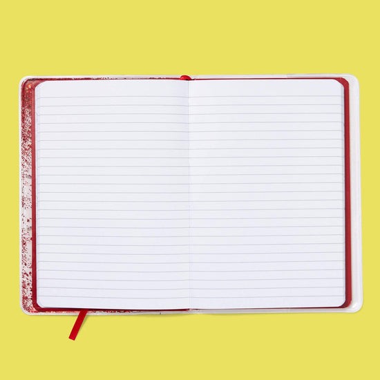 Yoobi x Marvel Spider-Man Red Web Liquid Glitter Journal