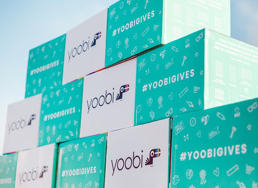 Yoobi Give Box Contents
